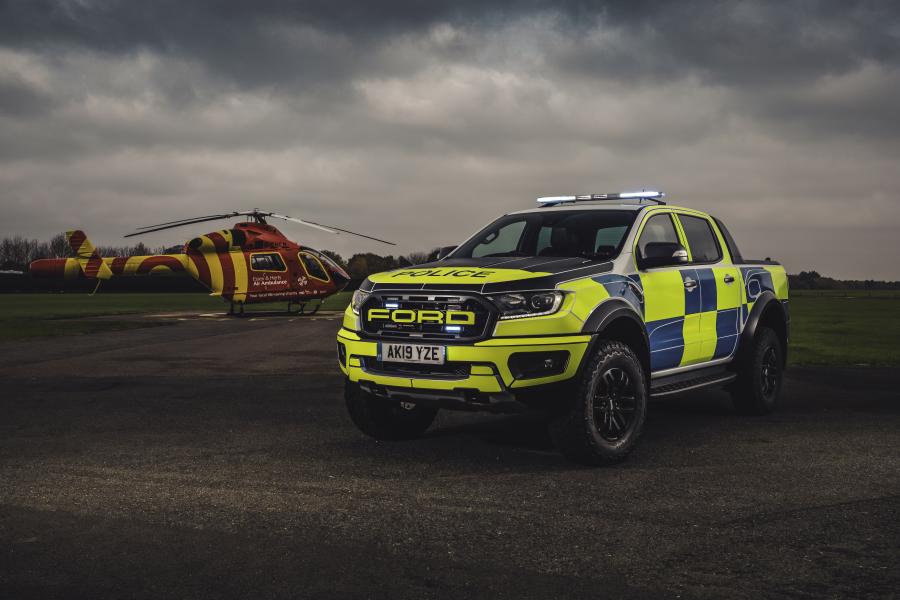  Ford Ranger Raptor Police 2019 года  (UK) (фото 7 из 14)